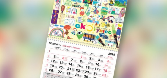 Kalendarz EKORYNIEC na rok 2015